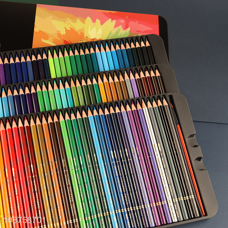 Wholesale 120 colors water soluble color pencils for drawing sketching