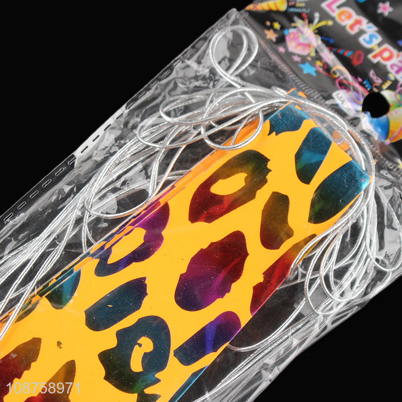 New product Halloween costume cosplay accessories leopard neckties
