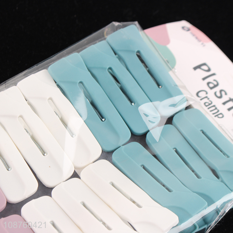 Popular products 18pcs plastic clothes pegs clothes clips for sale