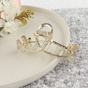New product metal flower hair claw clip alloy hair clamp for women