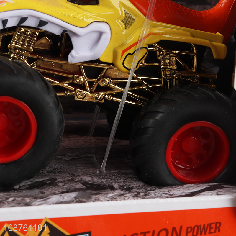 Hot selling friction powered car vehicle toy monster truck toy
