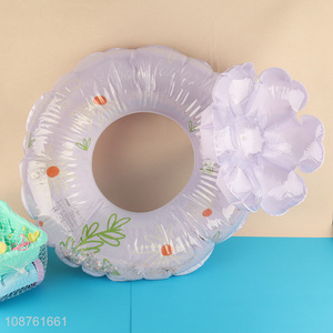 Top selling 3D flower swim circle flower swim ring