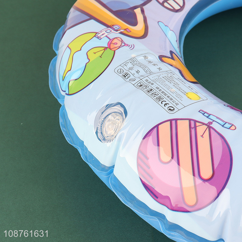 China products swimming pool cartoon inflatable swim ring