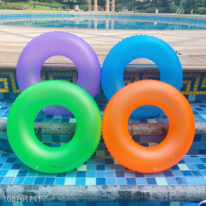 Factory price multicolor adult swimming circle swimming ring