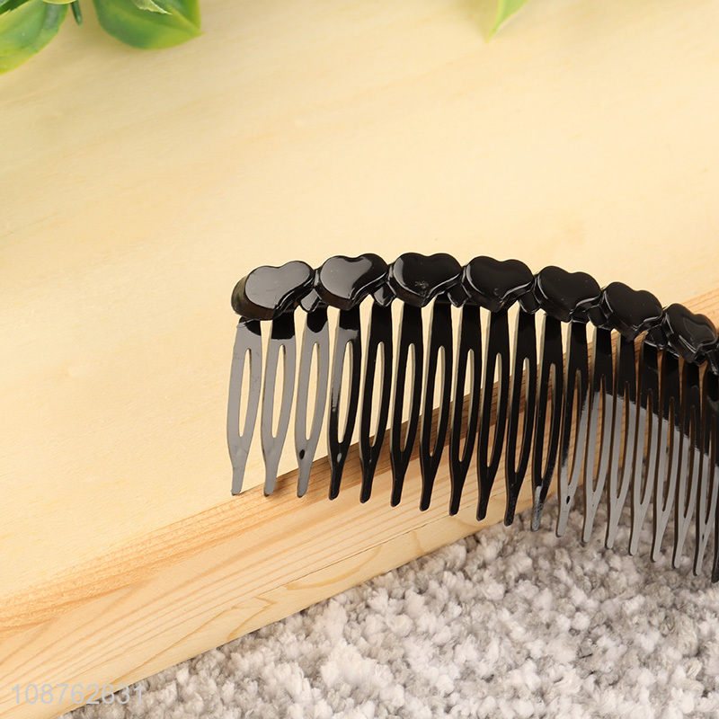 Online wholesale 4pcs side hair comb slide hair clips hairpins for women