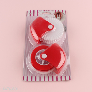 New arrival plastic pastry wheel cutter cake decorating tool