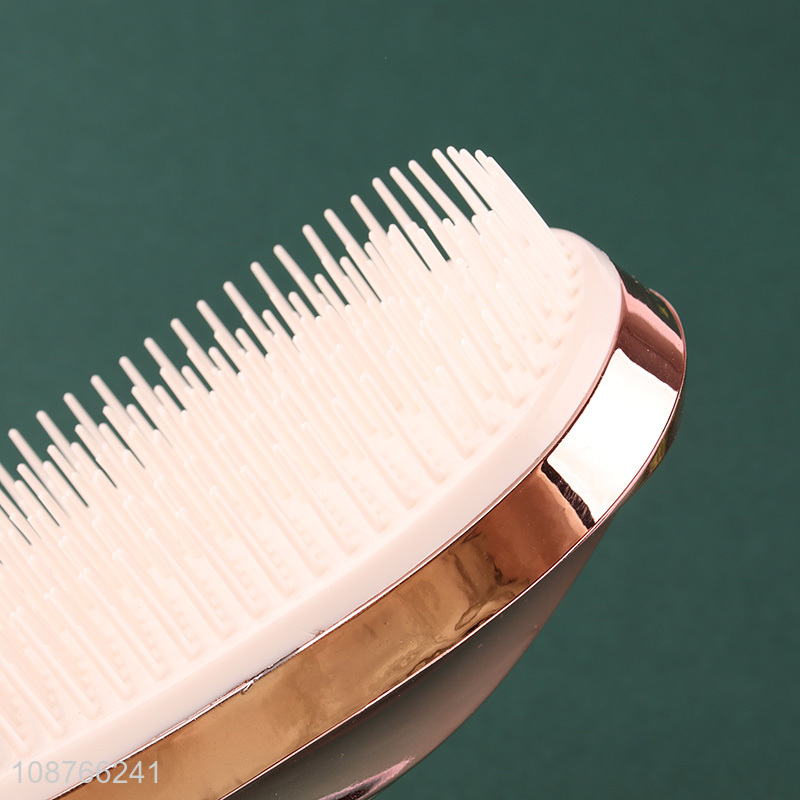 Good quality plastic detangling comb hairbrush