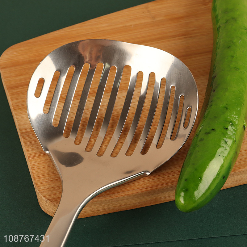 Bottom price kitchen skimmer spoon