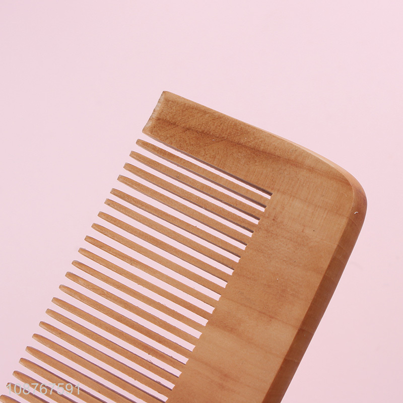 New product custom logo natural wooden combs