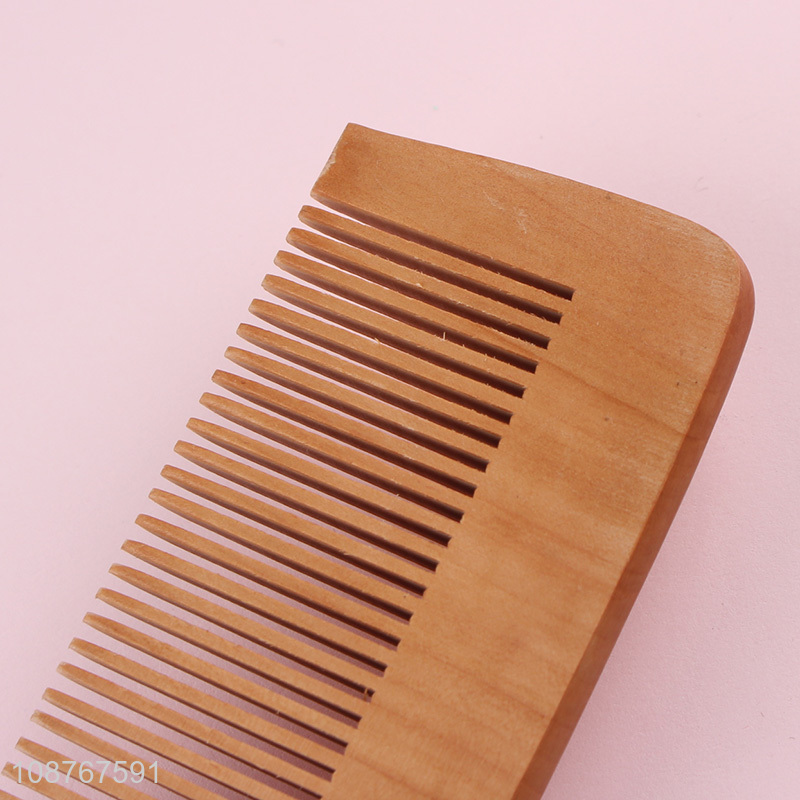 New product custom logo natural wooden combs