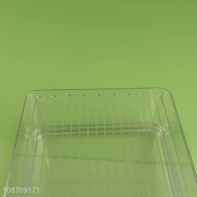 New product plastic refrigerator organizer bin with lid