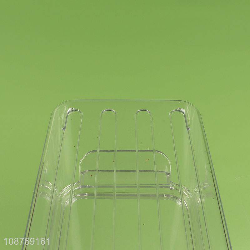 High quality plastic refrigerator organizer bin with lid