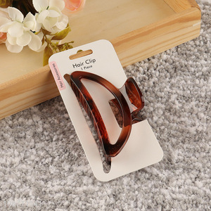 China supplier plastic hair claw clip for thick hair