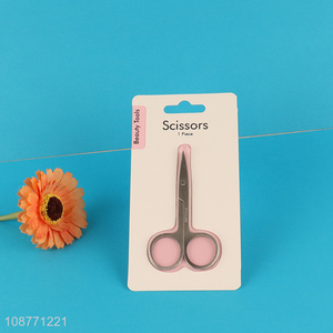 Good quality beauty scissors facial hair scissors
