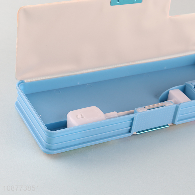 New product cartoon plastic pencil case pencil box