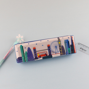 Online wholesale cartoon metal pencil case pencil box