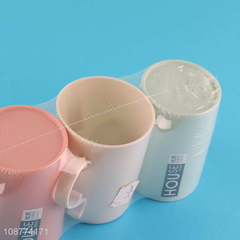 Hot selling 5 pieces plastic cups mouthwash cups