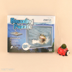 Factory price 44 pieces shark puzzle for kids