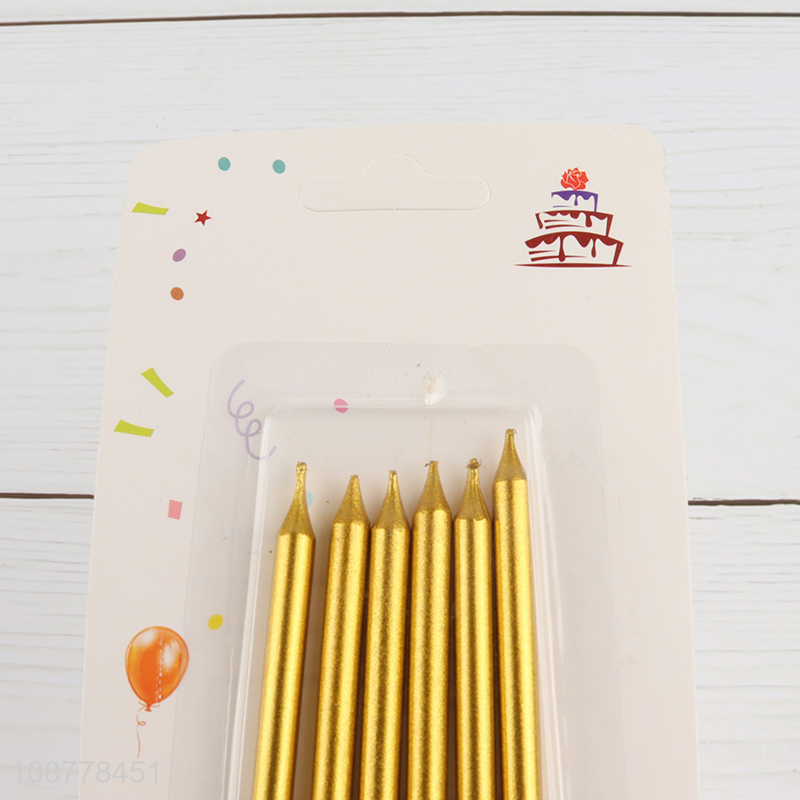 Online wholesale golden birthday candle set