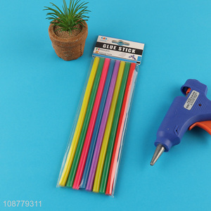 New product 8 pieces colorful hot melt glue sticks