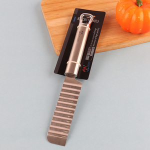 Top selling wave shaped kitchen knife wholesale