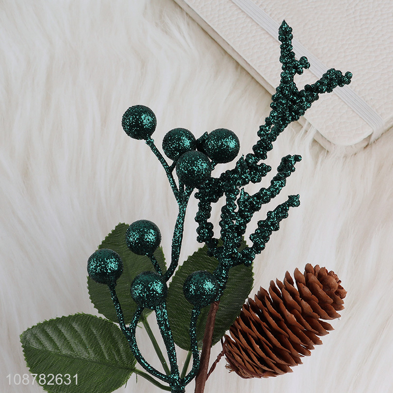 New arrival artificial Christmas picks for decoration
