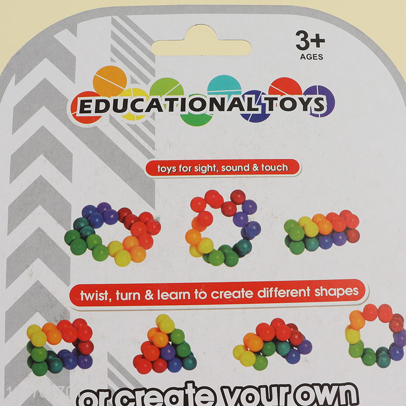 Wholesale educational rainbow ball fidget sensory toys