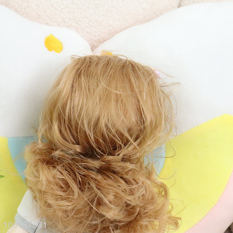 China imports cute long hair girl doll baby toys