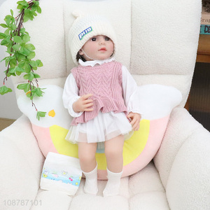 Factory supply cute reborn doll simulation doll baby toys