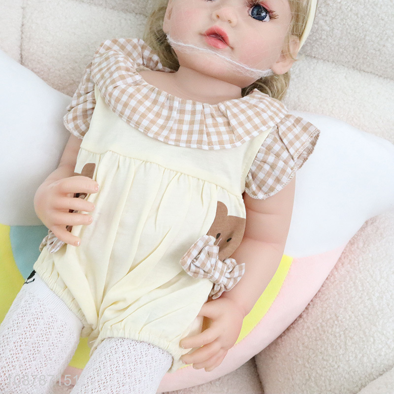 Good price lovely reborn doll simulation doll for baby