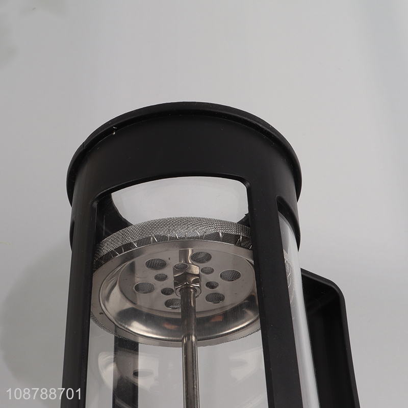 China product heat resistant glass French press coffee maker