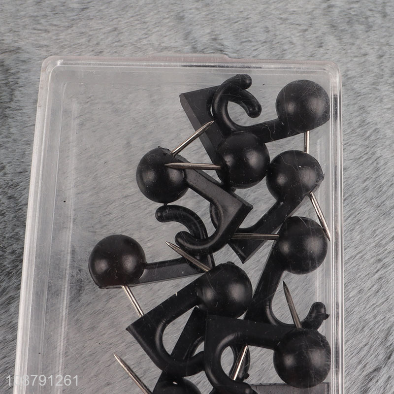 Wholesale plastic head pins hook push pins for bulletin board