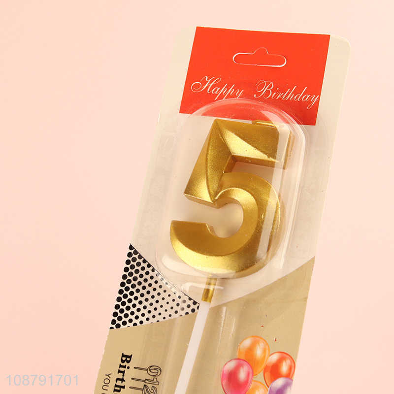 Good quality birthday party number candle