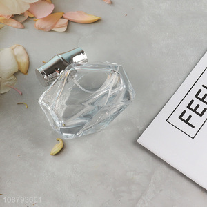 China factory transparent glass perfume bottle