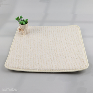 Factory price square non-slip chair pads chair cushion