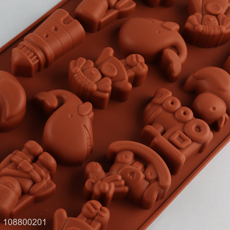 Factory supply food grade silicone chocolate jelly molds