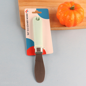 New arrival stainless steel cheese butter spreader knife
