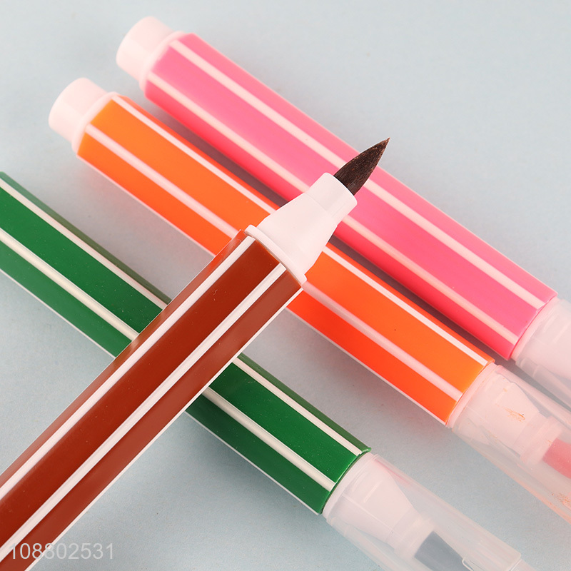 New arrival 12 colors washable water color pens for kids