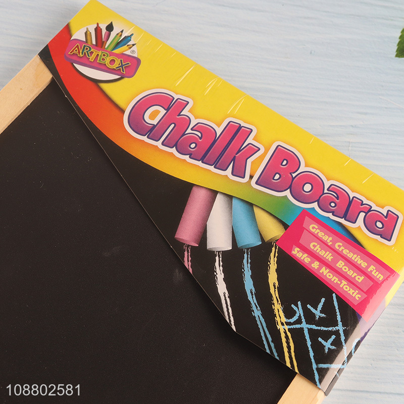 Online wholesale chalkboard set with eraser & 12 chalks