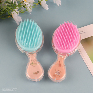 Good quality cute hair brush wet and dry massage comb