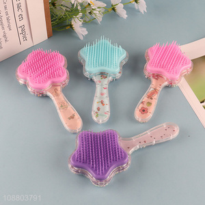 New arrival cute wet and dry massage detangling comb