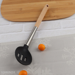 Best selling kitchen utensils slotted ladle wholesale