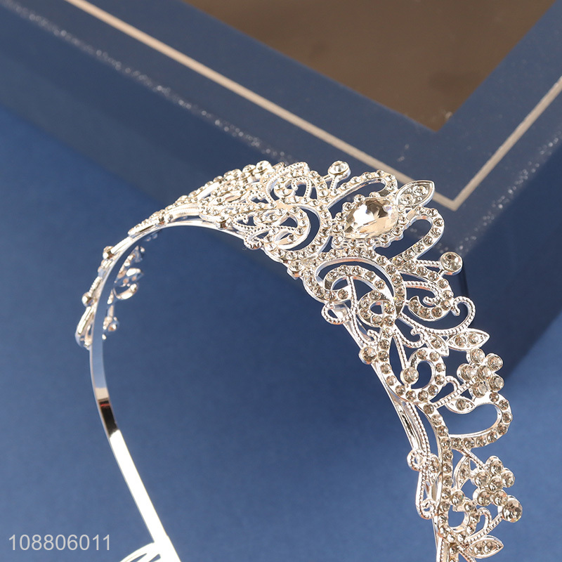 Good quality wedding party rhinestone tiara crown for women