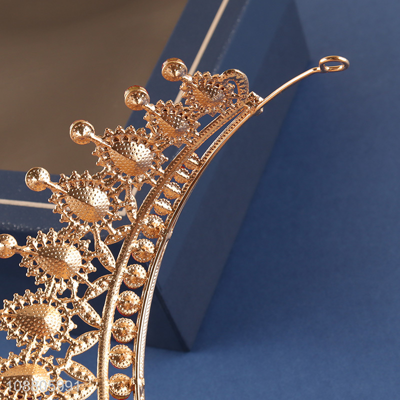 Wholesale wedding party rhinestone tiara crown for women