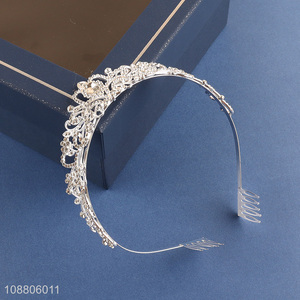 Good quality wedding party rhinestone tiara crown for women