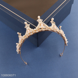Wholesale vintage rhinestone queen tiara princess crown