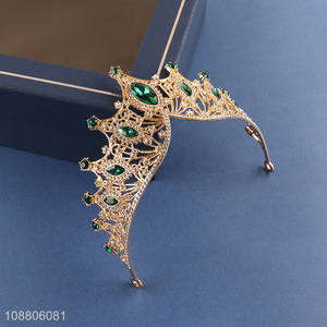 Wholesale princess rhinestone tiara wedding crown for women