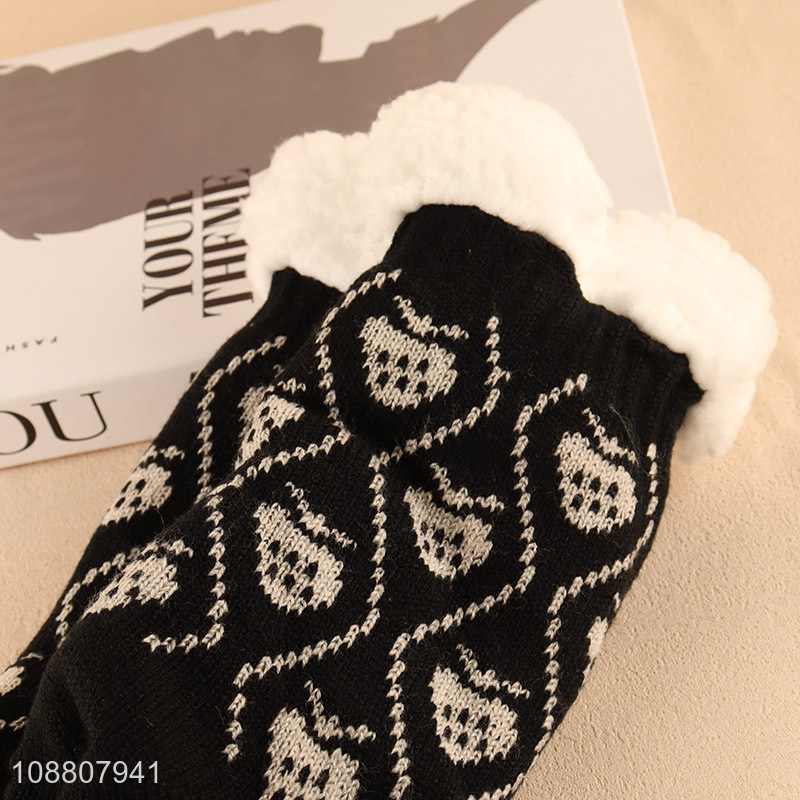 New arrival winter warm cozy soft slipper socks for women