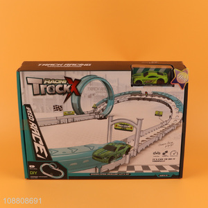 Hot products electric racing track car toys for sale