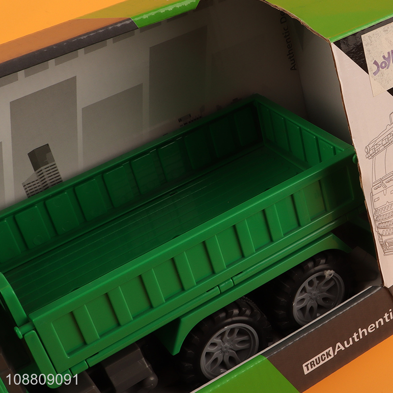 Good selling inertial transport truck toy for children